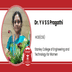 Stanley College of Engineering and Technology for Women, HOD(CSE): Dr. Y V S S Pragathi Interview